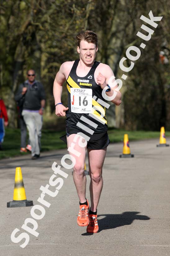 Mens Northern 12 Stage Road Relay, Stanley Park, Blackpool. Photo: David T. Hewitson/Sports for All Pics